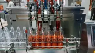 6 HEAD SERVO BASED PISTON FILLING MACHINE - Shreeji Flowtech Systems