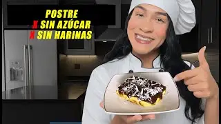 Bizcocho de Harina de Coco con cobertura de Chocolate. SALUDABLE Y SIN AZUCAR