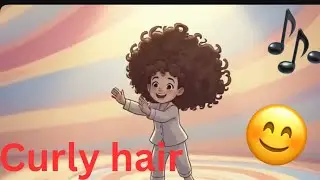 Cartoon song curly hair