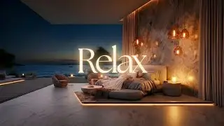 Relaxing Ocean Piano 🌊 | Soft Piano Music by the Sea at Night