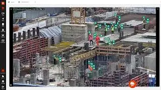 Surveily + PTZ Cameras in Construction Sites | Smart Safety & Monitoring