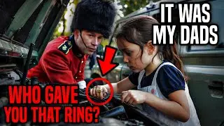 Little Girl Helps a Royal Guard Fix His Land Rover &mdash; When He Sees the RING on Her Finger&hellip;