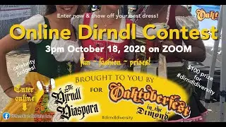 Online Oaktoberfest Dirndl Contest 2020