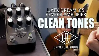 UAFX Dream '65 Reverb Amplifier | CLEAN TONES SOUND TEST (feat. Fender Player Jazzmaster&reg;)