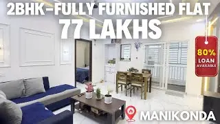 2BHK Fully Furnished Flat for Sale in Manikonda|Puppalaguda |Hyderabad|Keyxo Properties..!