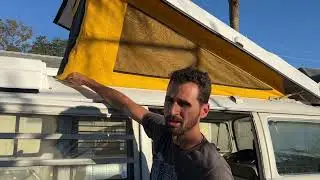 DIY: Installing the poptop canvas on my 1971 VW Westfalia bus - Garage Talk Series