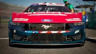 Testing out NASCAR '25 for the first time.