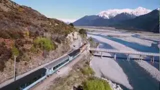 Chasing the TranzAlpine Express