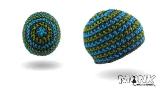 Mütze häkeln - Hook Beanie - Farbwechsel - (ohne Innennaht)