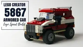 Lego Creator 5867 Armored Car - Speed Build