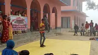 keshopur school dance 26january2024 class-7 ka student Nikhil Kumar,,,talwaro pe sir mar diaa🇮🇳💯🇮🇳