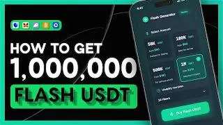 How to Generate Flash USDT TRC20 2026 – Full Live Tutorial: 1 Million Tokens with Trust Wallet