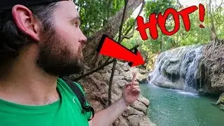 HOT SPRINGS WATERFALL IN GUATEMALA! - Finca El Paraiso, Rio Dulce - Guatemala Series | Episode 16
