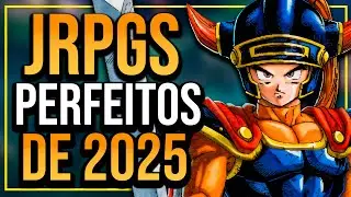 10 JRPGs INCRÍVEIS de 2025 que você PRECISA JOGAR.