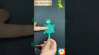 DIY: Moving Turtle #diy #kidscrafts #turtle #animals #animalcrafts #papercupcraft #funcrafts #kids