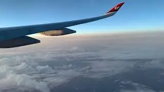 Dawn Clouds Over the Atlantic