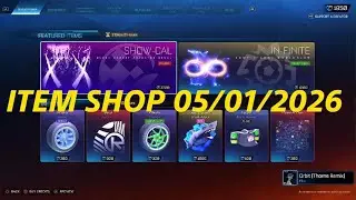 Rocket League item shop 05/01/2026