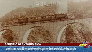 Atena Lucana, martedì la presentazione del progetto per il riutilizzo turistico dell’ex Ferrovia