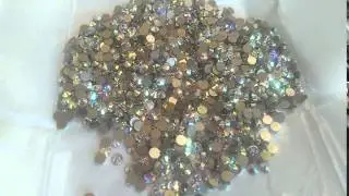 Стразы клеевые ss16, ss20 Crystal AB хамелеоны