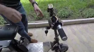 Обзор Электроскутера.DIY electric scooter .Ставрополь 2019