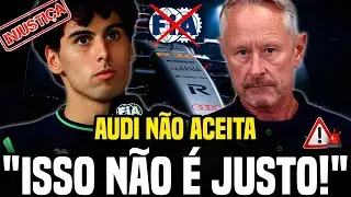 🚨AUDI SE DIZ EM DESVANTAGEM NO REGULAMENTO 2026 AP&Oacute;S FALHA DO R26 NOS TESTES DA F1