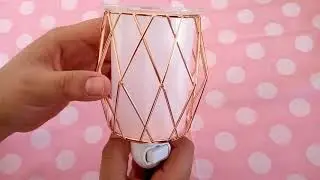 Mini Warmer (Calentador-Fundidor) de cera aromática Scentsy de CERÁMICA Wire You Blushing?
