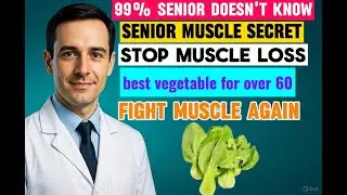 Over 60? These Vegetables May Support Muscle Health Better Than Eggs | Senior Health & Fitness