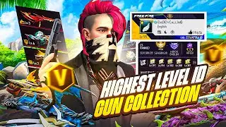 95 LEVEL ID MOST RARE GUN COLLECTION 🤯 || 96 LEVEL SOON 🤩❤