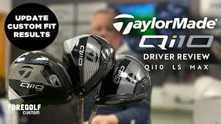 ОБНОВЛЕНО: Обзор драйвера TaylorMade Qi10 + ИНФОРМАЦИЯ ОБ ИНДИВИДУАЛЬНОЙ ПОДГОТОВКЕ #customfit #Qi10 #taylormadegolf