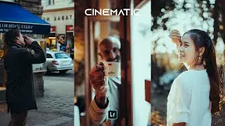 CINEMATIC Portrait Presets - Lightroom Mobile Preset Free DNG | POV Street Photography Presets