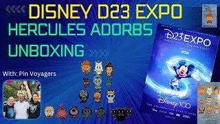 Disney D23 Expo Hercules aDorbs pin unboxing!