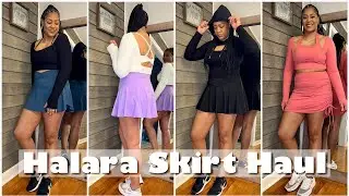 Halara Skirt Haul | Spring Activewear Looks | Try On and Honest Review