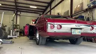 700HP 509cui big block Chevy LOPEY idle (cold start) flow master exhaust LOUD