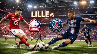 Lille vs PSG [] Ligue 1 Mc Donald's [] 16eme Journ&eacute;e [] Saison PSG 2026 [] ‪‪‪‪ ‪‪‪‪‪‪@PSG  4K