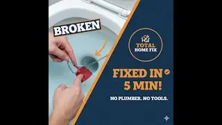 How to Fix a Running Toilet in 5 Minutes No Tools ( Save atleast $150)