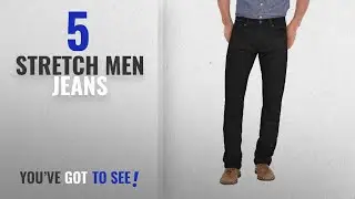 Top 10 Stretch Men Jeans [ Winter 2018 ]: Agile Mens Super Comfy Straight Stretch Denim Jean