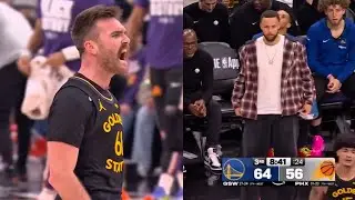 Pat Spencer Made Steph Curry Jump Out Of His Seat&hellip; 🤯