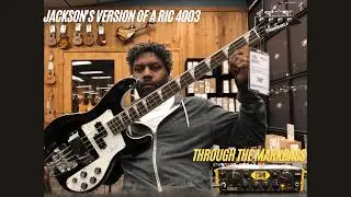 Jackson's Version of a Rickenbacker 4003 (In Store Demo)