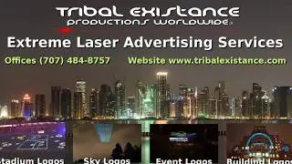 Laser Advertising Displays Worldwide