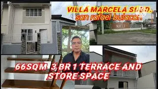 66 sqm villa marcela subd. 3BR 1 terrace plus store space... San rafael bulacan