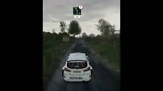 insane jump in this rally game🤯 wrc 10 #shorts