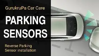 Car Reverse Parking Sensor installation Chevrolet Beat