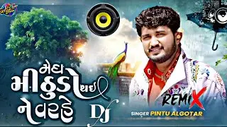 મેધ મીઠૂડો થઈ ને વરહે || Pintu Algotar|| Megh Mithudo Thaine Varhe ||DJ Remix||New Song 2025