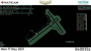 Live VATSIM ATC: Moncton/Gander CTR