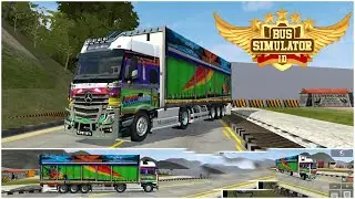 Mercedes Benz Truck Mod And Truck Skin In Bus Simulator Indonesia. Nepali Truck Skin In Bussid.