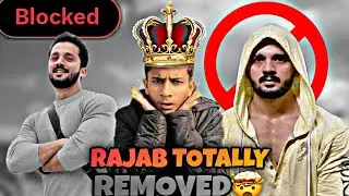 Rajab Totally Remove 😂 | No Hate Only Fun#rajabfamily #rajab 