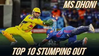 MS DHONI's TOP 10 IPL STUMPINGS Will BLOW Your Mind #cricket #ipl2024 #tataipl #viralvideo #msdhoni