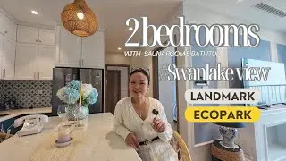 2 bedrooms apartment for rent | The largest unit, 73sqm, lake view in Landmark Ecopark