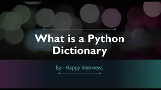 What is a Python Dictionary