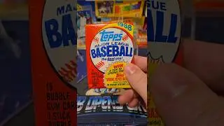 1988 Topps, отрывной восковой пакет #спортивныеколлекционныепредметы #бейсбольныесувениры #коллек...